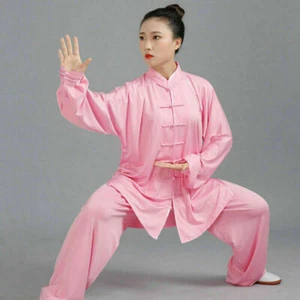 Chinese Tai Chi Kung Fu Uniform Wushu Taiji Suit Martial Uniform Arts Tops pants - Picture 1 of 28