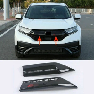 Para Honda CR-V CRV 2020-2022 parrilla delantera brillante borde de la cubierta superior de moldeo - Imagen 1 de 5