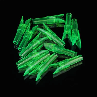 50x Archery Arrow Nock Insert Arrow Tail .244inch Fast Shooting Arrow Shaft DIY - Image 1 of 4