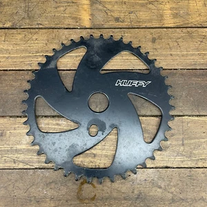 Old School BMX Huffy Sprocket 43 Tooth Tremor 43t Steel 1990s OG Chainwheel A2 - Picture 1 of 11