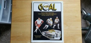 Cleveland Lumberjacks Detroit Vipers 10 22 1994 Gordie Howe apertura Gund Arena - Foto 1 di 5