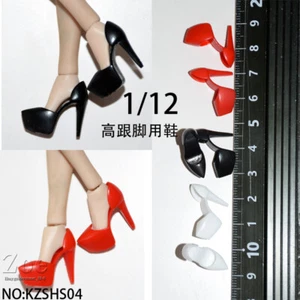1/12a Mujer Tacones Altos Zapatos Sandalias Modelo Calce 6 pulgadas PH TBL Figura Cuerpo Muñeca Juguete - Imagen 1 de 6