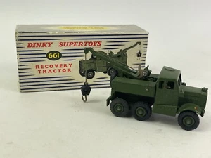 Dinky SuperToys 661 Recovery Tractor Near-mint in an excellent Original Box - Picture 1 of 16