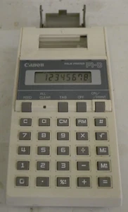 Canon P1-D Palm Printer Calculator - Vintage - Picture 1 of 13