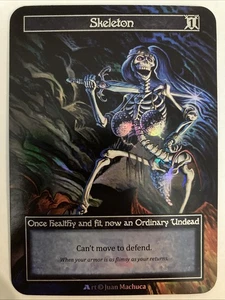 Skeleton Promo Alpha Investments Foil Sorcery Contested Realm Gothic Exclusive - Picture 1 of 2