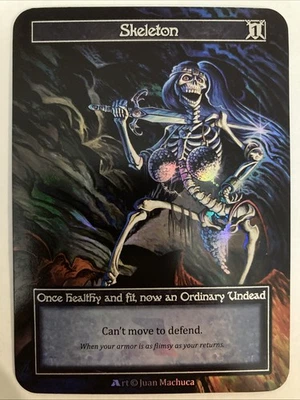 Skeleton Promo Alpha Investments Foil Sorcery Contested Realm Gothic Exclusive - Image 1 of 2