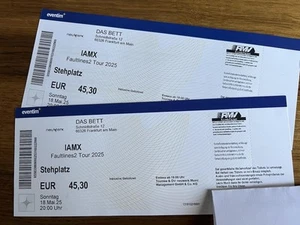 Karten für IAMX - Bild 1 von 2