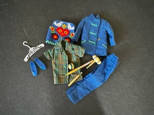 OUTFIT VINTAGE ANNI 60 MATTEL BARBIE SKIPPER FUN TIME #1920 - quasi completo - Foto 1 di 11