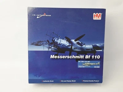 HM HOBBY MASTER MESSERSCHMITT BF110 HA1808 1/72 SCALE IN BOX LOT #11 - Image 1 of 4
