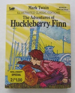 ADVENTURES OF HUCKLEBERRY FINN Children's Illustrated Classic Editions PB Book - Picture 1 of 2