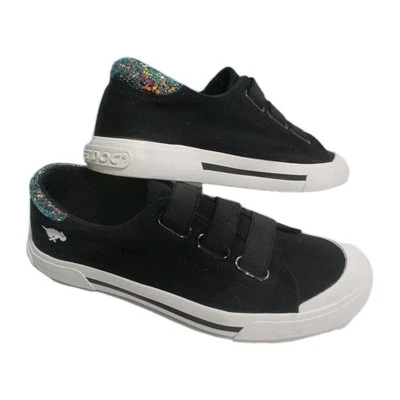 Rocket Dog Womens Sneakers Size 9.5 Black Canvas Bling Shoes  - Image 1 of 4