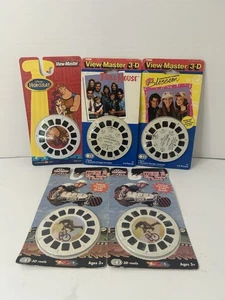 Vintage Viewmaster 3D Reels 5 New Sealed Disney Hercules Full House Blossom - Picture 1 of 2