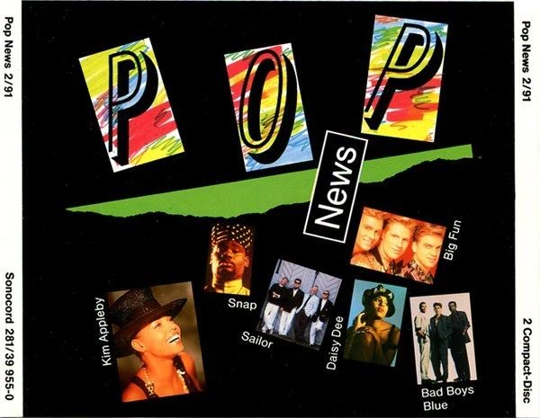 Various – Pop News 2-91 (2 CD's  Box)  (32 Track CD) - Bild 1 von 2