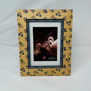 Disney 5x7 Holz Bilderrahmen Mickey Donald Goofy abnehmbar matt Neu im Karton - Bild 1 von 10
