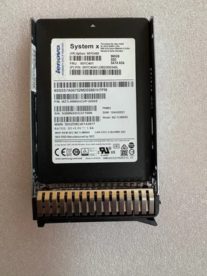 Lenovo 00YC400 00YC401 00YC404 960GB SATA SSD 6Gb/s 2.5" Hard Drive - Image 1 of 4