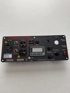 Predator 3500 - 3000/3500W Inverter Generator/ Electric Start Control Panel - Picture 1 of 6