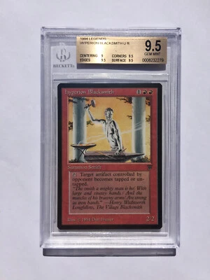 BGS 9.5 | Hyperion Blacksmith | MtG Legends | Gem Mint (PSA CGC 10) - Image 1 of 2