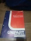 Unipart Mmm 1160 August 1981 Brake Hydraulics Universal Joints Catalogue Ref