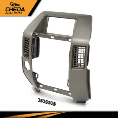 Ajuste para Infiniti Qx56 2004-2007 gris tablero central delantero radio ventilación bisel embellecedor NUEVO Foto 1 de 4