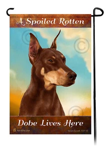 A Spoiled Rotten Cropped Red Dobe Lives Here Style 1 - Bild 1 von 1