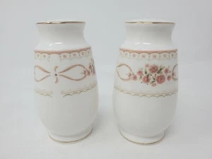 Mikasa Louis XVII Petite Bone Salt & Pepper Shakers - Picture 1 of 4