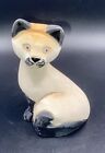 VTG Artesania Rinconada Siamese Cat Figurine Art Pottery Hand Made In Uruguay