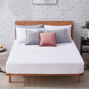 Fitted Sheet Extra Deep 30cm 100% Egyptian Cotton Bottom Bed Sheets All UK Sizes - Picture 1 of 13