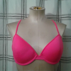 Women's Xhilaration Pink T-Shirt Bra Size 36C - Picture 1 of 7