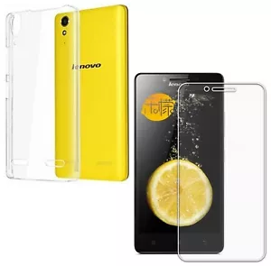 For LENOVO K3 CLEAR CASE + TEMPERED GLASS SCREEN PROTECTOR SHOCKPROOF COVER K 3 - Picture 1 of 12