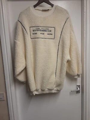 WJ101- Pretty Little Thing Cream Jumper Size 8, NEW WITHOUT TAGS  - Image 1 of 4