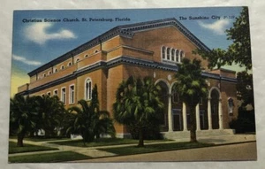 Christian Science Church, St. Petersberg, Florida. Postcard (B3) - Picture 1 of 2