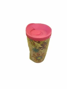 Tervis Tumbler 16 oz Sunflowers of Multiple Colors With Pink Lid - Picture 1 of 3