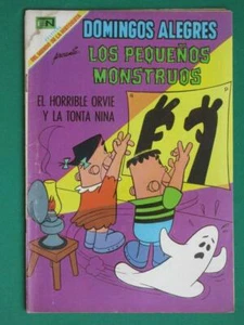 1969 THE LITTLE MONSTERS #9 DOMINGOS ALEGRES SPANISH MEXICAN COMIC NOVARO - Picture 1 of 1