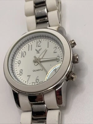American Eagle Women's White Analog Watch New Battery! - Image 1 of 4