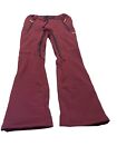 Oakley Maroon Slim Fit Outdoor Snowboard Ski Pant Size Small