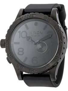 NIXON A058 001-00, Herren Sport, Stahlgehäuse, Silikonklammer, 300m WR - Bild 1 von 1