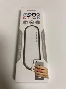 Soporte de agarre para dedos blanco Momo para palo teléfono inteligente iPhone soporte Andoid montaje para automóvil Ai - Imagen 1 de 5