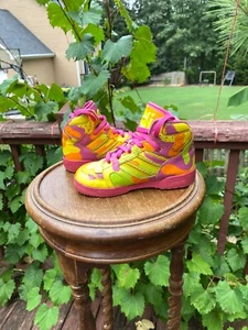 BABY SIZES 10K Adidas Jeremy Scott Neon Camouflage G95752 Authentic KIDS - Picture 1 of 13
