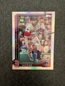 2025 Topps Series 1 - Rainbow Foil Connor Wong #10 - Bild 1 von 1