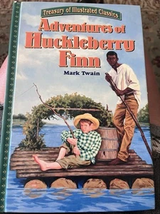 Abenteuer von Huckleberry Finn von Mark Twain Schatzkammer illustrierter Klassiker - Bild 1 von 12