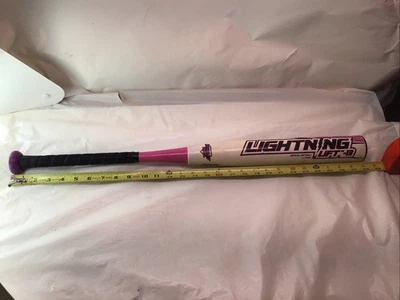 Bate de softbol lanzamiento rápido Dudley Lightning Lift -13 LLFP132 29” 16 oz compuesto rosa Foto 1 de 4