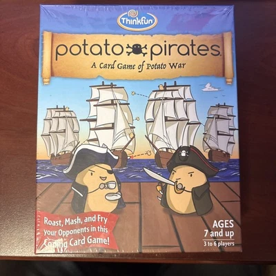 Potato Pirates - A Card Game of Potato War by Thinkfun Brand New Sealed - Image 1 of 3