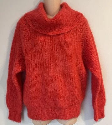 MODA INTERNATIONAL VICTORIA'S SECRET Y2K Capucha Cuello Alto Mohair/Lana S/M Foto 1 de 4