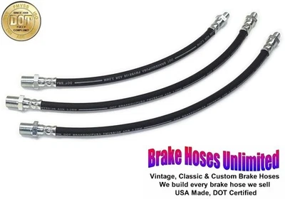 BRAKE HOSE SET Fiat 1100 / 103 - 1953 1954, 1955 Early - Image 1 of 2