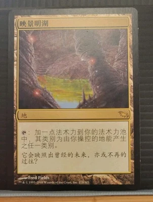 mtg REFLECTING POOL NM Chinese Shadowmoor 278/301 -Argo- - Image 1 of 2