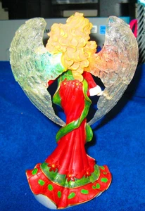 Glasfaser Engel Vintage wechselt die Farben - Bild 1 von 2