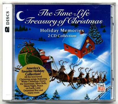 The Time-Life Treasury of Christmas: Holiday Memories (2 CD's)  NEW!  MINT! - Image 1 of 3