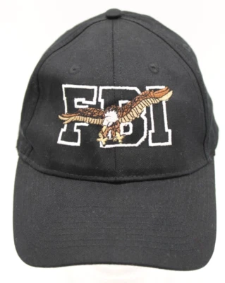 Port & Company «ФБР» с орлом вышитый хлопок бейсболка шляпа хлопок OSFM H&L - Изображение 1 из 4