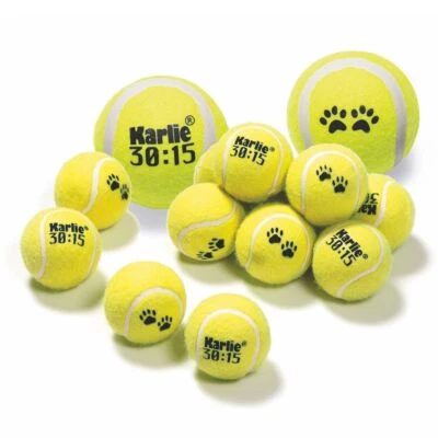 Karlie Tennisball 30:15 - M/XL - 1er/2er/12er - Apportierspiel Ball für Hunde - Bild 1 von 4