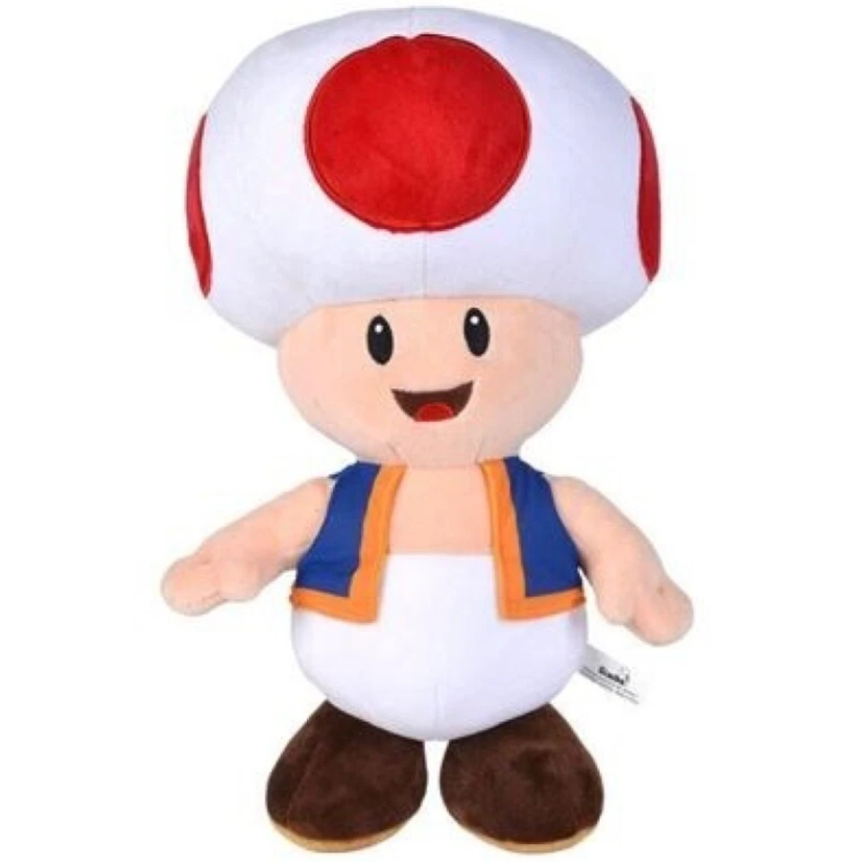 Toad 40 cm XL Plüschtier Super Mario Stofftier
